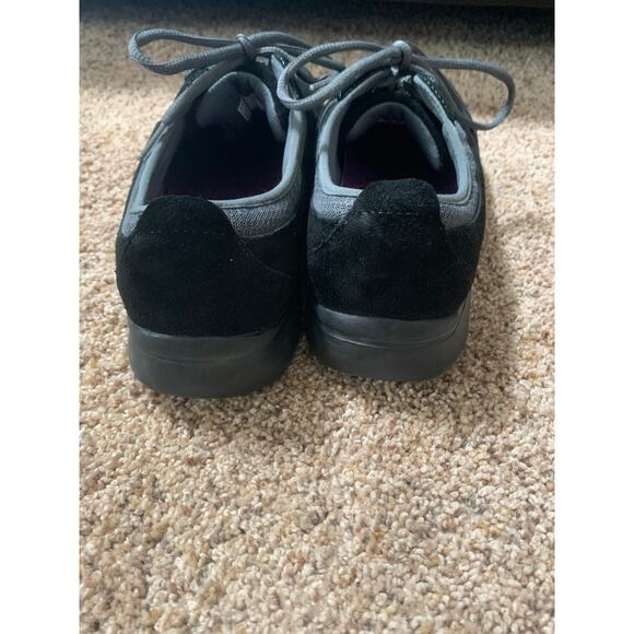 Dansko Leather Upper Size 41 Lace Up Black Comfort Shoe Women's Size 10.5-11 - Picture 4 of 9